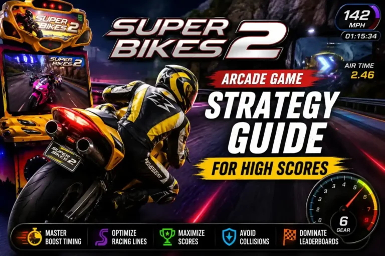 Super Bikes 2 Arcade Game Strategy Guide for High Scores